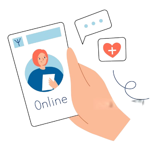 phone in hand vector
