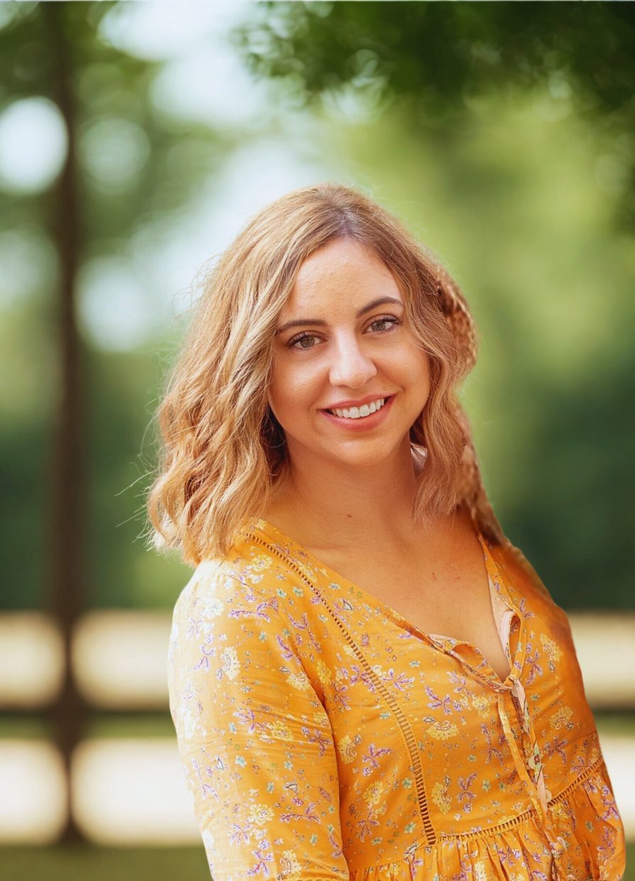 woman smiling